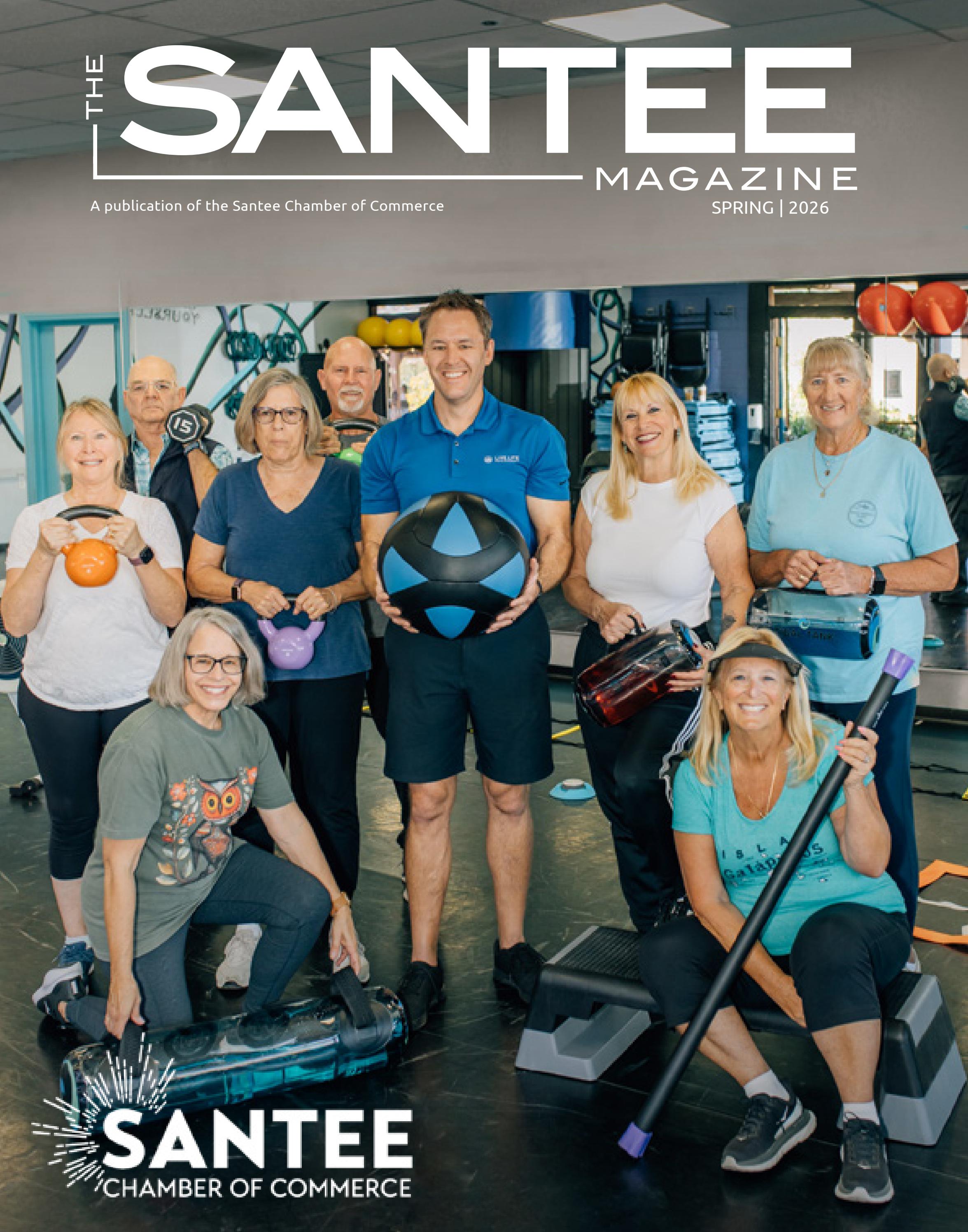 The Santee Magazine, Spring 2026 cover