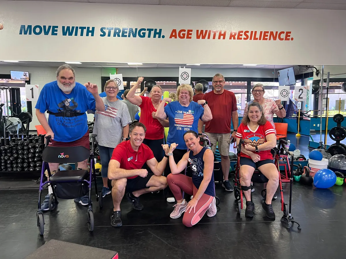 The Soar Squad — Wise Owl Fit members together after class